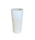 Ceramic - 5"X12" WHITE CYLINDER from Boulevard Florist Wholesale Market