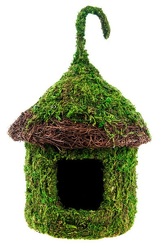 Moss Birdhouse from Boulevard Florist Wholesale Market