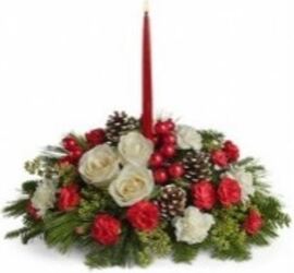 Merry And Bright Centerpiece from Boulevard Florist Wholesale Market