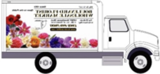 Rental Box Truck from Boulevard Florist Wholesale Market