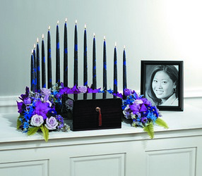 Candle Arch Memorial from Boulevard Florist Wholesale Market