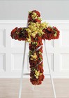 Red and Green Cross from Boulevard Florist Wholesale Market