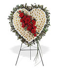 Tribute Heart from Boulevard Florist Wholesale Market