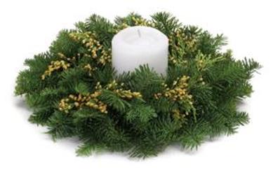 Candle Ring from Boulevard Florist Wholesale Market