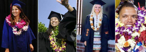 Graduation Leis from Boulevard Florist