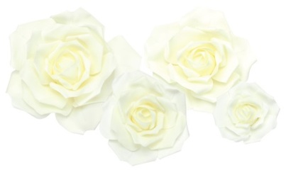 Large Faux Foam Roses  from Boulevard Florist Wholesale Market