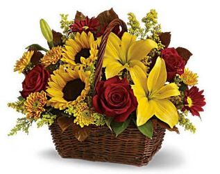 Golden Days Basket  from Boulevard Florist Wholesale Market