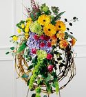 Rural Beauty Wreath  from Boulevard Florist Wholesale Market