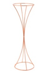 TABLE RISER ROUND ROSE GOLD  from Boulevard Florist Wholesale Market