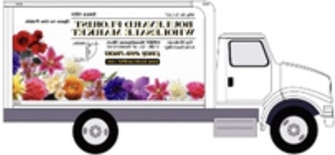 Rental Box Truck from Boulevard Florist Wholesale Market