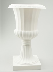 Rental - Urn White Pedestal from Boulevard Florist Wholesale Market
