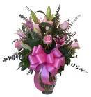 Valentine's Day - Lilies & Roses from Boulevard Florist Wholesale Market