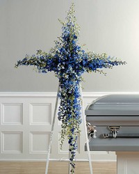 Blue Delphinium Cross from Boulevard Florist Wholesale Market
