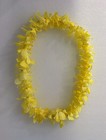 Lei - Single White Dyed Yellow - Dendrobium Orchid  from Boulevard Florist Wholesale Market