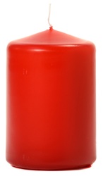 Candles - Pillar - Red - 3"x4" from Boulevard Florist Wholesale Market