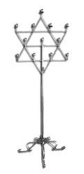 Rental - Candelabra - Star of David from Boulevard Florist Wholesale Market