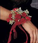 Red-Hot Roses Wristlet from Boulevard Florist Wholesale Market