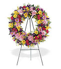 Eternity Wreath from Boulevard Florist Wholesale Market